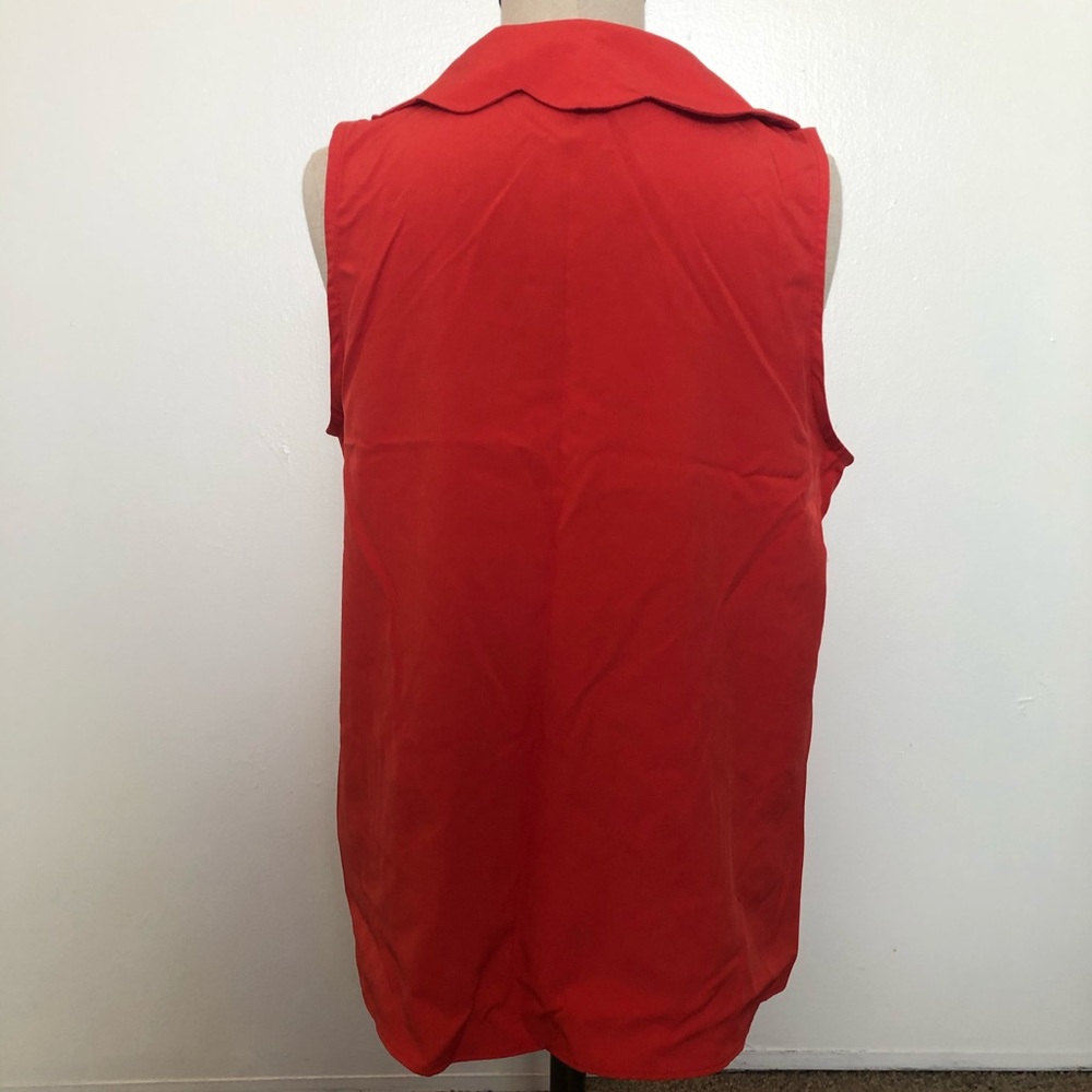 Orange button down - Picture 3 of 3